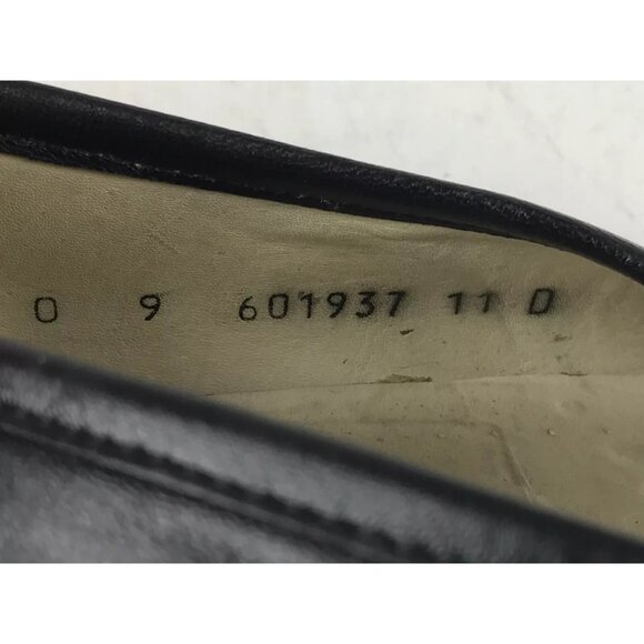 E.T. Wright Mens Black Leather Tasseled Almond Toe Slip On Loafer Shoes US 11D - Picture 11 of 11